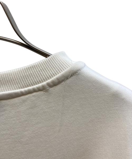 DIESEL（ディーゼル）DIESEL (ディーゼル) クルーネックプリントスウェット ホワイト サイズ:Mの古着・服飾アイテム