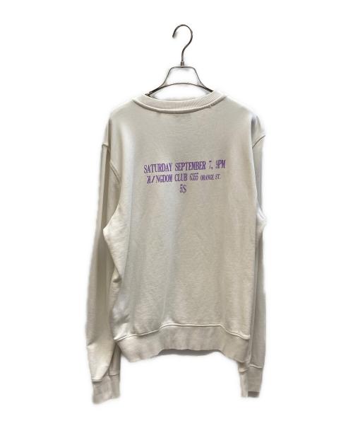 DIESEL（ディーゼル）DIESEL (ディーゼル) クルーネックプリントスウェット ホワイト サイズ:Mの古着・服飾アイテム