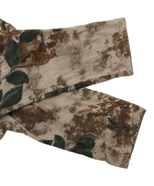 ETRO（エトロ）ETRO (エトロ) 総柄カットソーワンピース ブラウン サイズ:38の古着・服飾アイテム