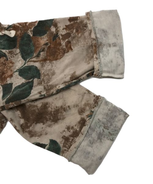 ETRO（エトロ）ETRO (エトロ) 総柄カットソーワンピース ブラウン サイズ:38の古着・服飾アイテム