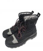 DIESELディーゼル）の古着「D-Vaiont トラックソールブーツ」｜ブラック