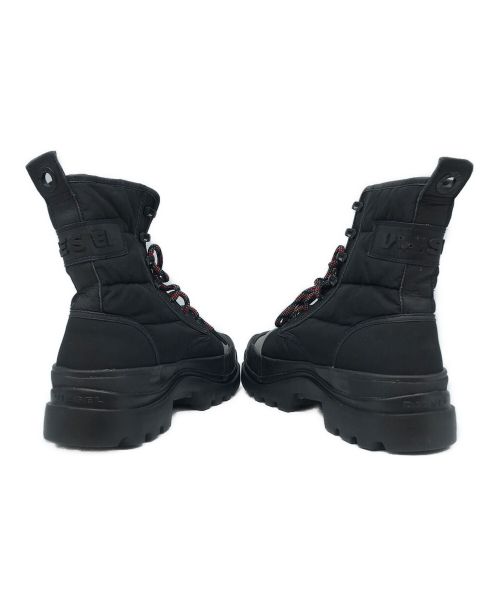 DIESEL（ディーゼル）DIESEL (ディーゼル) D-Vaiont トラックソールブーツ ブラック サイズ:28cmの古着・服飾アイテム