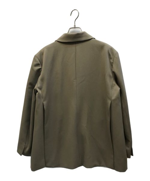 Mila Owen（ミラオーウェン）Mila Owen (ミラオーウェン) 24SS オーバーサイズスリットテーラードジャケット ブラウン サイズ:Fの古着・服飾アイテム