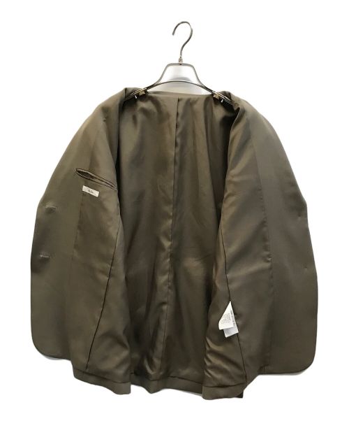 Mila Owen（ミラオーウェン）Mila Owen (ミラオーウェン) 24SS オーバーサイズスリットテーラードジャケット ブラウン サイズ:Fの古着・服飾アイテム