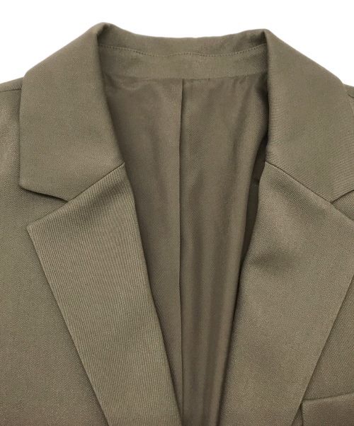 Mila Owen（ミラオーウェン）Mila Owen (ミラオーウェン) 24SS オーバーサイズスリットテーラードジャケット ブラウン サイズ:Fの古着・服飾アイテム