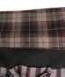 中古・古着 Vivienne Westwood man (ヴィヴィアン ウェストウッド マン) チェック2Bジャケット ボルドー×グレー サイズ:44：10000円