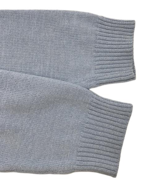 FRAMeWORK（フレームワーク）FRAMeWORK (フレームワーク) ウォッシャブルペーパーヤーンニット ブルー サイズ:FREEの古着・服飾アイテム