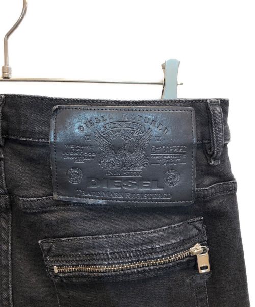 DIESEL（ディーゼル）DIESEL (ディーゼル) デニムパンツ ブラック サイズ:W34-L32の古着・服飾アイテム