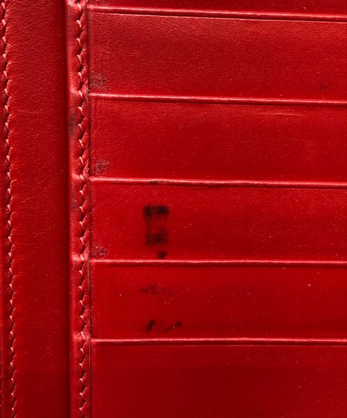 Christian Louboutin（クリスチャン・ルブタン）Christian Louboutin (クリスチャン・ルブタン) ナクソス エンブレムモチーフウォレット ブラックの古着・服飾アイテム