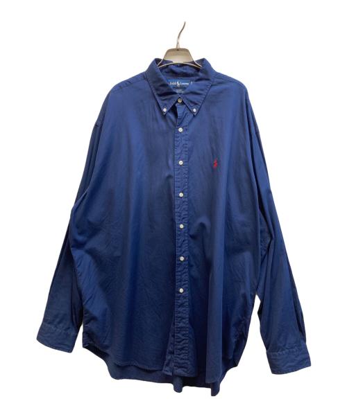 RALPH LAUREN（ラルフローレン）RALPH LAUREN (ラルフローレン) BLAKE ボタンダウンシャツ ネイビー サイズ:XXLの古着・服飾アイテム