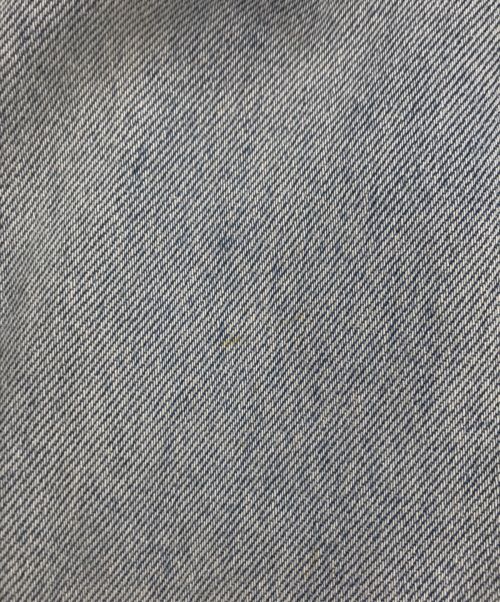 OFFWHITE（オフホワイト）OFFWHITE (オフホワイト) ブリーチ加工クロップドデニムジャケット インディゴ サイズ:Sの古着・服飾アイテム
