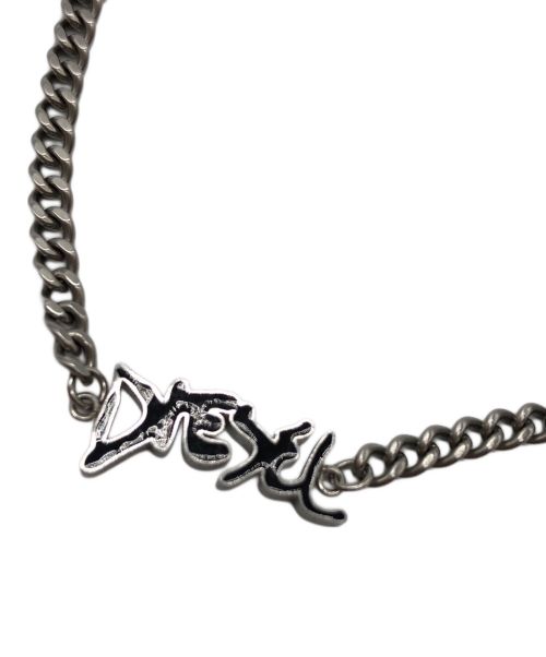 DIESEL（ディーゼル）DIESEL (ディーゼル) BRAVE ブレスレット シルバー×ブラックの古着・服飾アイテム