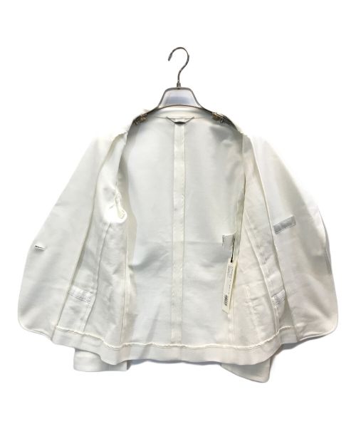 allureville（アルアバイル）allureville (アルアバイル) 22SS レノクロステーラーコンパクトジャケット ホワイト サイズ:1 未使用品の古着・服飾アイテム