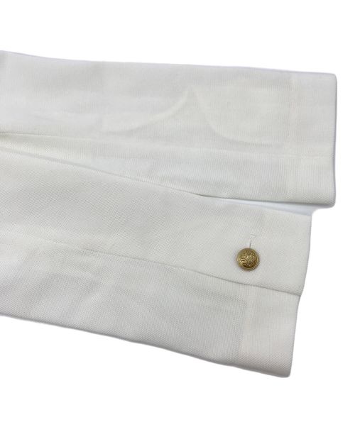 allureville（アルアバイル）allureville (アルアバイル) 22SS レノクロステーラーコンパクトジャケット ホワイト サイズ:1 未使用品の古着・服飾アイテム