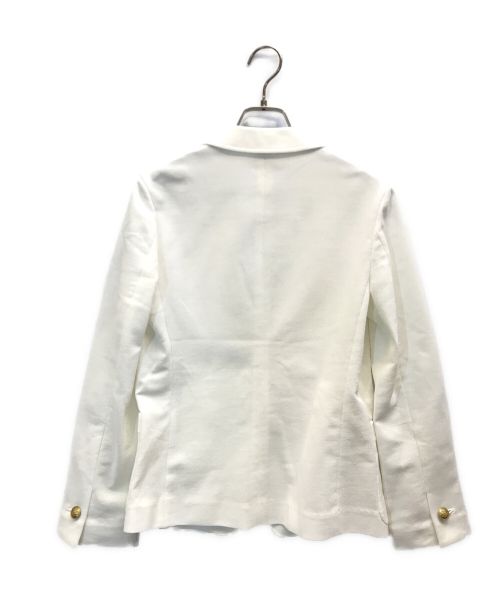 allureville（アルアバイル）allureville (アルアバイル) 22SS レノクロステーラーコンパクトジャケット ホワイト サイズ:1 未使用品の古着・服飾アイテム