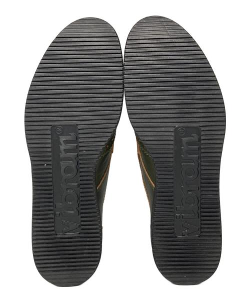 CABANE de ZUCCa（カバンドズッカ）CABANE de ZUCCa (カバンドズッカ) ウイングジップシューズ オリーブ サイズ:Lの古着・服飾アイテム