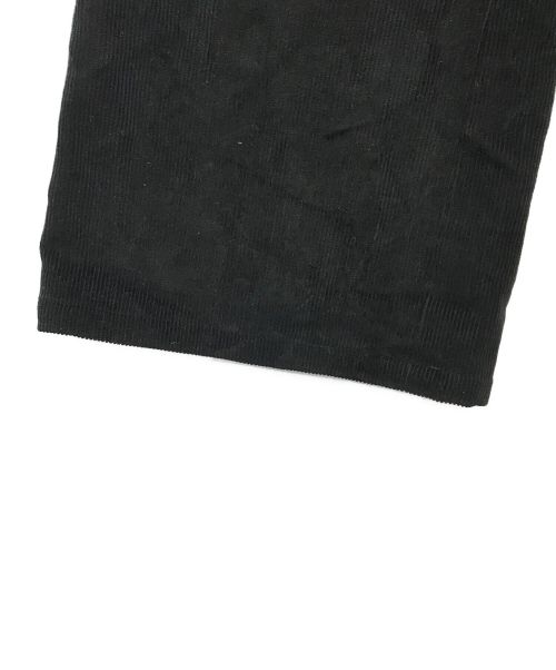 JOHN LAWRENCE SULLIVAN（ジョン ローレンス サリバン）JOHN LAWRENCE SULLIVAN (ジョンローレンスサリバン) CORDUROY FLARED PANTS ブラック サイズ:48の古着・服飾アイテム