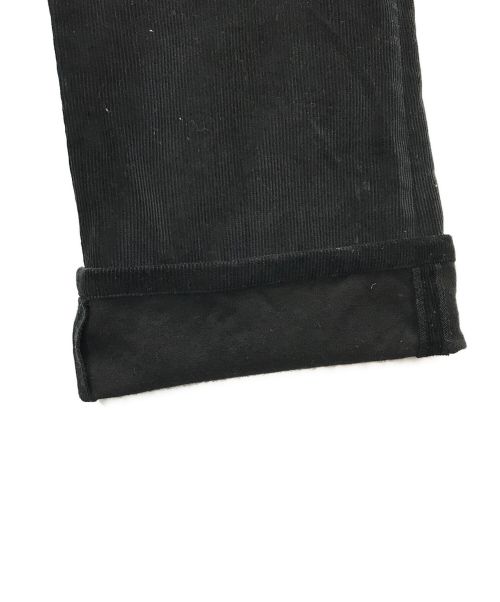 JOHN LAWRENCE SULLIVAN（ジョン ローレンス サリバン）JOHN LAWRENCE SULLIVAN (ジョンローレンスサリバン) CORDUROY FLARED PANTS ブラック サイズ:48の古着・服飾アイテム