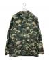Bonfire Snowboarding（ボンファイア）の古着「カモ柄フーデッドジャケット」｜グリーン