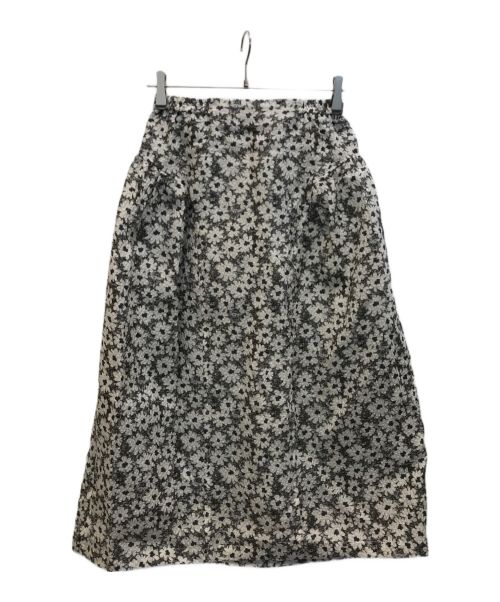 Luar（ルアール）Luar (ルアール) BEARDSLEY (ビアズリー) 《LIVETART》フラワーフクレジャガードスカート ホワイト サイズ:FREEの古着・服飾アイテム