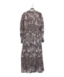 HER LIP TO（ハーリップトゥ）の古着「Le Camelia Pleated Dress」｜ピンク