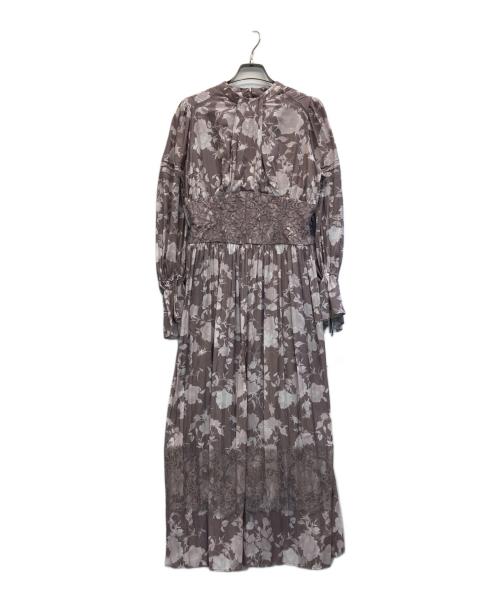 HER LIP TO（ハーリップトゥ）HER LIP TO (ハーリップトゥ) Le Camelia Pleated Dress ピンク サイズ:S 未使用品の古着・服飾アイテム