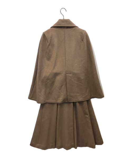 HER LIP TO（ハーリップトゥ）HER LIP TO (ハーリップトゥ) Mademoiselle 2Way Long Coat ブラウン サイズ:S 未使用品の古着・服飾アイテム