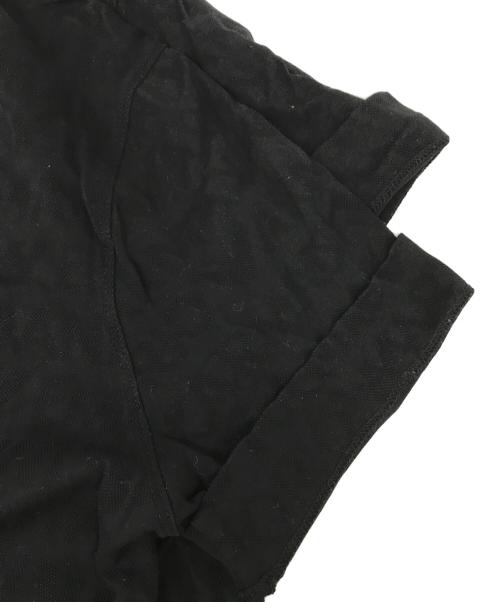 EMPORIO ARMANI（エンポリオアルマーニ）EMPORIO ARMANI (エンポリオアルマーニ) コットンクルーネックTシャツ ブラック サイズ:Lの古着・服飾アイテム