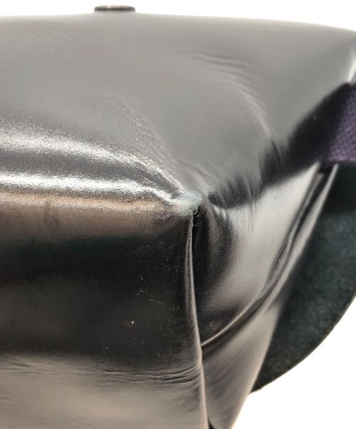 Uni&co（ユニアンドコー）Uni&co (ユニアンドコー) MESSENGER BAG (XS) ブラックの古着・服飾アイテム