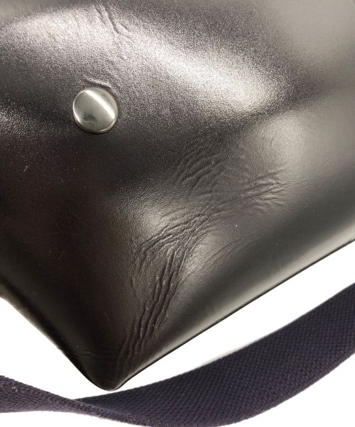 Uni&co（ユニアンドコー）Uni&co (ユニアンドコー) MESSENGER BAG (XS) ブラックの古着・服飾アイテム