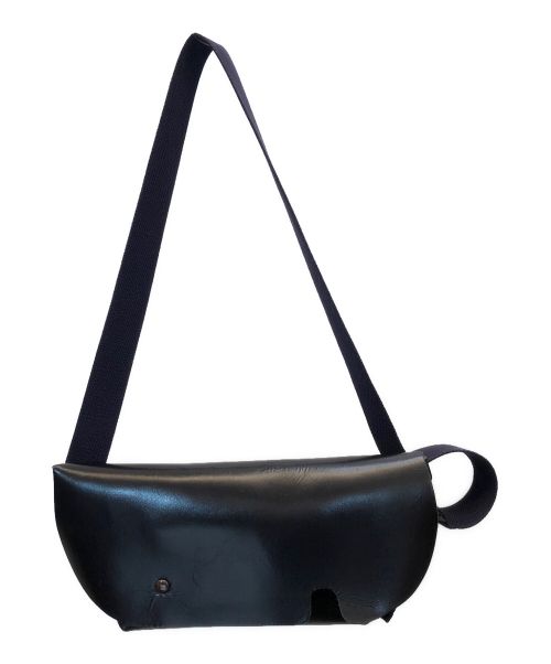 Uni&co（ユニアンドコー）Uni&co (ユニアンドコー) MESSENGER BAG (XS) ブラックの古着・服飾アイテム