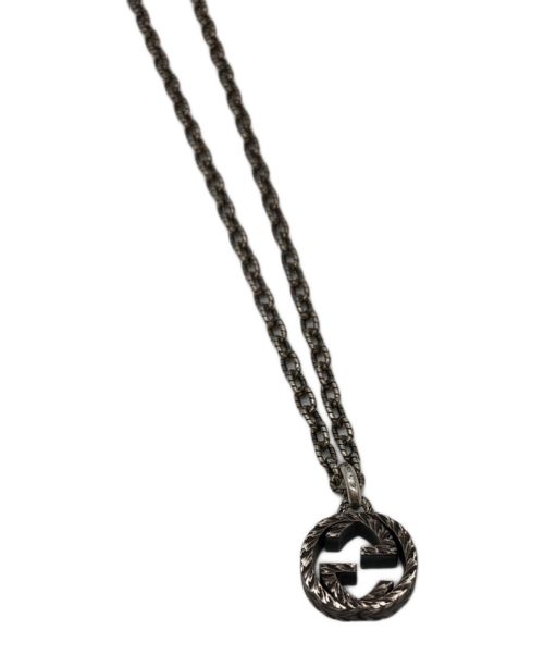 GUCCI（グッチ）GUCCI (グッチ) インターロッキングGペンダント シルバーの古着・服飾アイテム