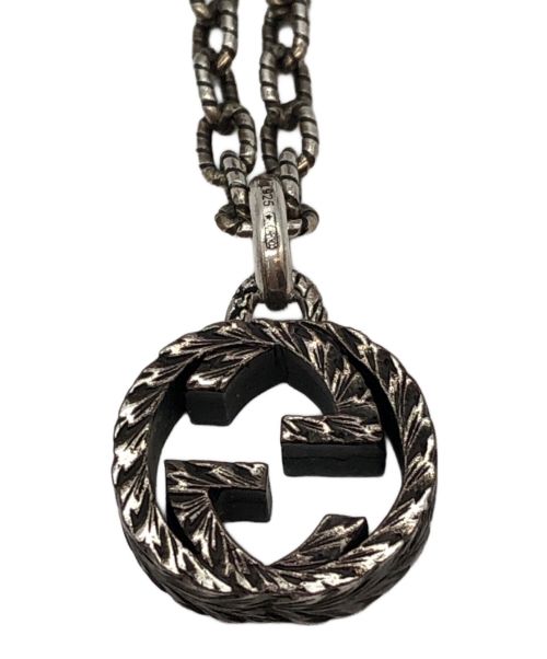 GUCCI（グッチ）GUCCI (グッチ) インターロッキングGペンダント シルバーの古着・服飾アイテム