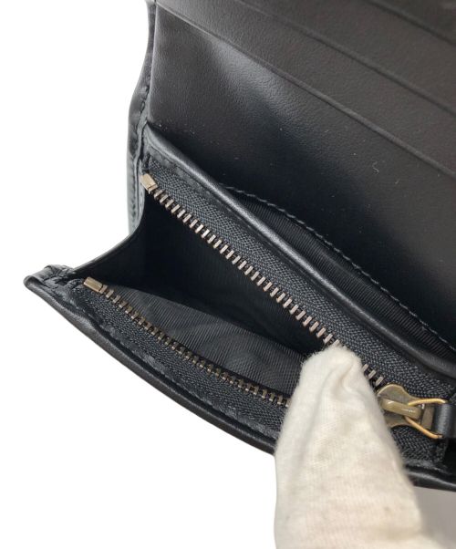 GUCCI（グッチ）GUCCI (グッチ) ダブルG シェブロンキルティング ブラックの古着・服飾アイテム