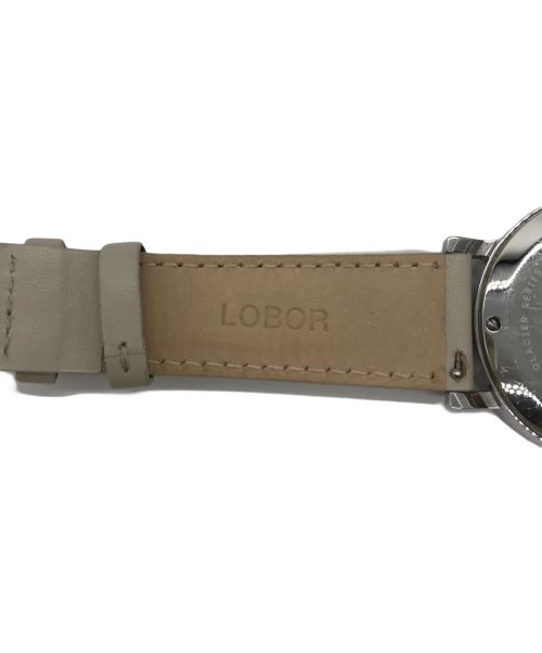 LOBOR（ロバー）LOBOR (ロバー) GLACIER LAMBERT リストウォッチ アイボリーの古着・服飾アイテム