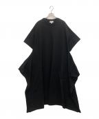 HYKEハイク）の古着「ビッグ フィット ワンピース」｜ブラック