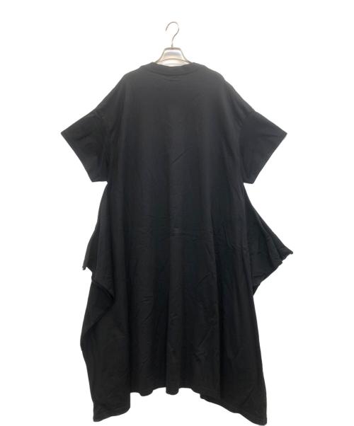 HYKE（ハイク）HYKE (ハイク) ビッグ フィット ワンピース ブラック サイズ:1の古着・服飾アイテム