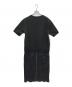 SueUNDERCOVER (スーアンダーカバー) スウェットドッキングワンピース ブラック サイズ:1：4500円