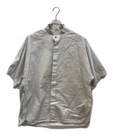 THE RERACS（ザ リラクス）の古着「ピンストライプS/Sシャツ」｜グレー