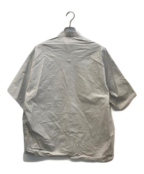 THE RERACS（ザ リラクス）THE RERACS (ザ リラクス) ピンストライプS/Sシャツ グレー サイズ:Fの古着・服飾アイテム