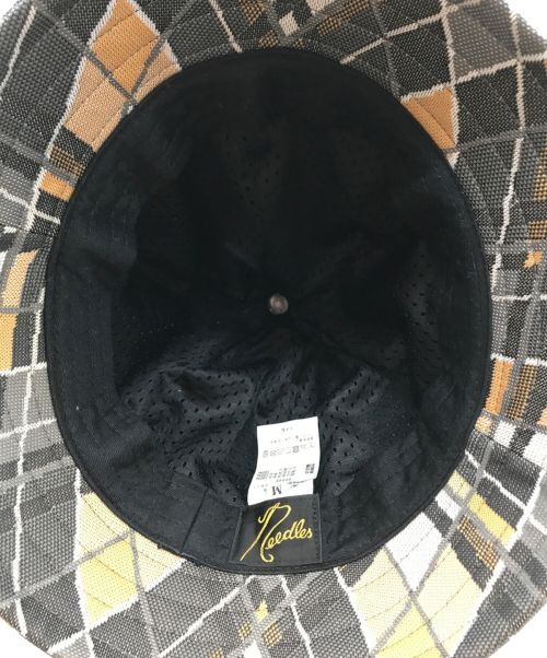 Needles（ニードルズ）Needles (ニードルズ) Bermuda Hat オレンジ×グレー サイズ:Mの古着・服飾アイテム