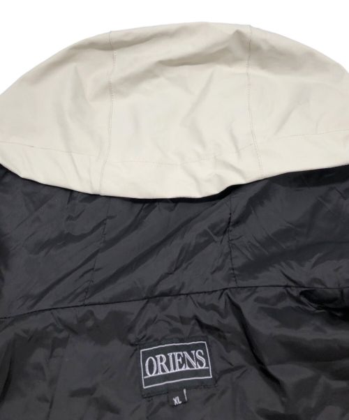 oriens（オリエンス）ORIENS (オリエンス) フーデッドジャケット アイボリー サイズ:XLの古着・服飾アイテム