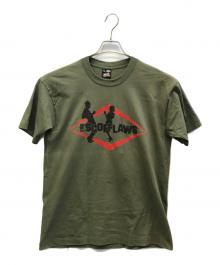 FRUIT OF THE LOOM（フルーツオブザルーム）の古着「90’S プリントTシャツ」｜オリーブ