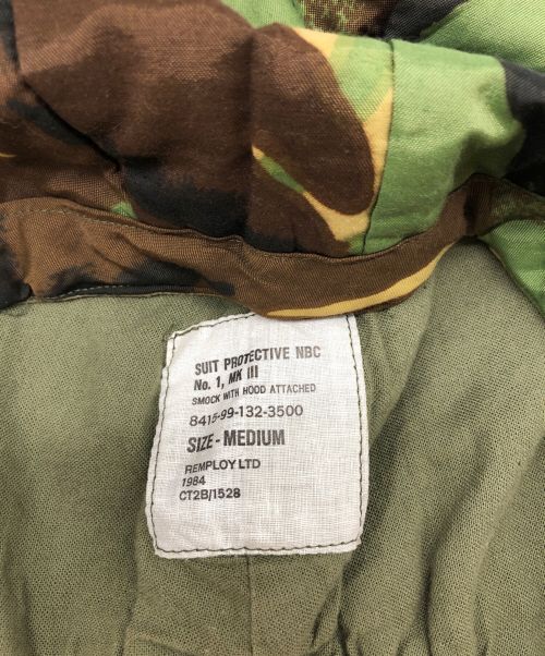 USED（ユーズド）USED (ユーズド) 80sDPMカモ スモックジャケット オリーブ サイズ:MEDIUMの古着・服飾アイテム