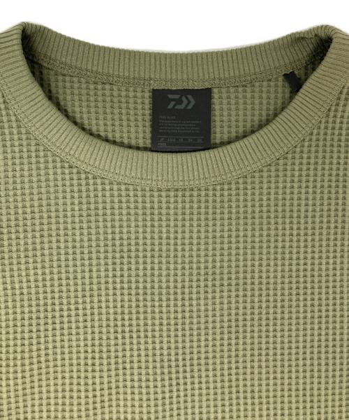 DAIWA PIER39（ダイワ ピア39）DAIWA PIER39 (ダイワ ピア39) W's TECH THERMAL CREW S/S オリーブ サイズ:FREEの古着・服飾アイテム