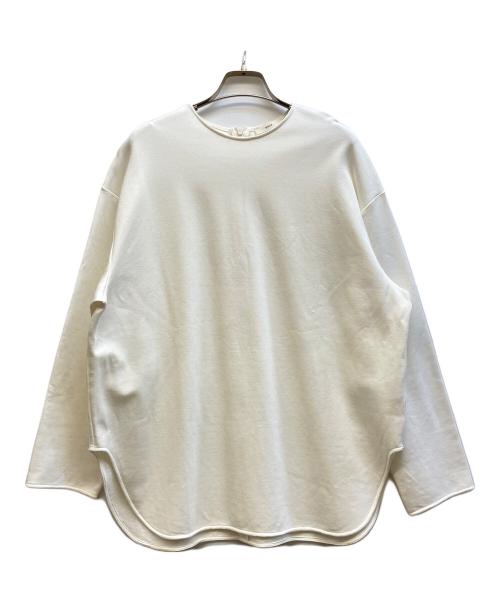 YORI（ヨリ）yori (ヨリ) ぬくぬくteeブラウス ホワイト サイズ:Fの古着・服飾アイテム