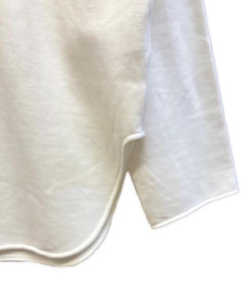 YORI（ヨリ）yori (ヨリ) ぬくぬくteeブラウス ホワイト サイズ:Fの古着・服飾アイテム