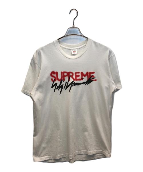 SUPREME（シュプリーム）Supreme (シュプリーム) YOHJI YAMAMOTO (ヨウジヤマモト) 20AW Logo Tee ホワイト サイズ:Lの古着・服飾アイテム