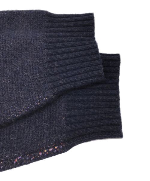 Sneakersnstuff（スニーカーズンスタッフ）Sneakersnstuff (スニーカーズンスタッフ) Knitted Sweater イエロー×パープル サイズ:L 未使用品の古着・服飾アイテム