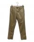 INCOTEX（インコテックス）の古着「ウォッシュド柄織コットンパンツ」｜ベージュ